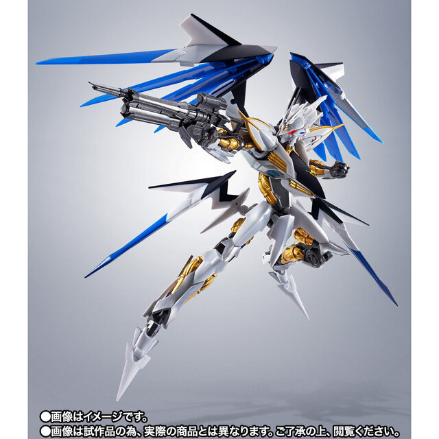 「クロスアンジュ」より主人公機「ヴィルキス」がROBOT魂に出撃！飛翔形態から駆逐形態への変形も再現
