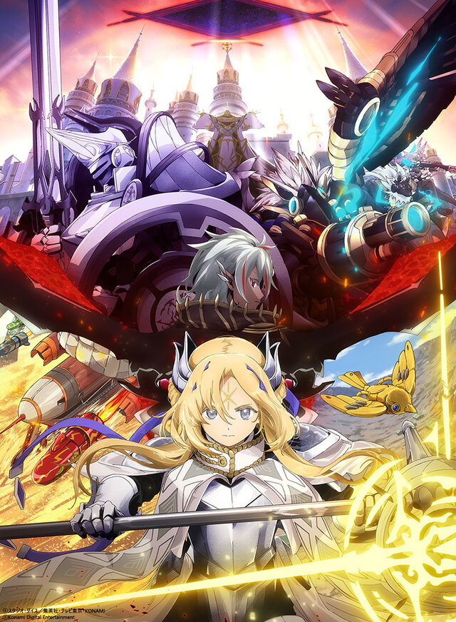 『遊戯王』“閃刀姫”のショートアニメ第2話が公開！溢れ出る敵を前に、レイとロゼが共に「エンゲージ！」