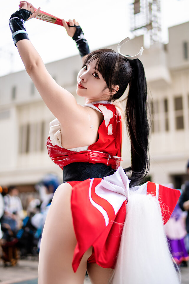 不知火舞『餓狼伝説』／僕プリ（X：@kimimo_purin）