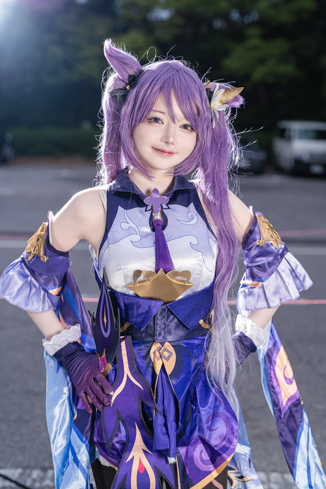 刻晴『原神』／白月あん（X：@anpan_320）