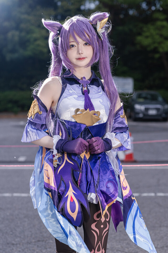 刻晴『原神』／白月あん（X：@anpan_320）