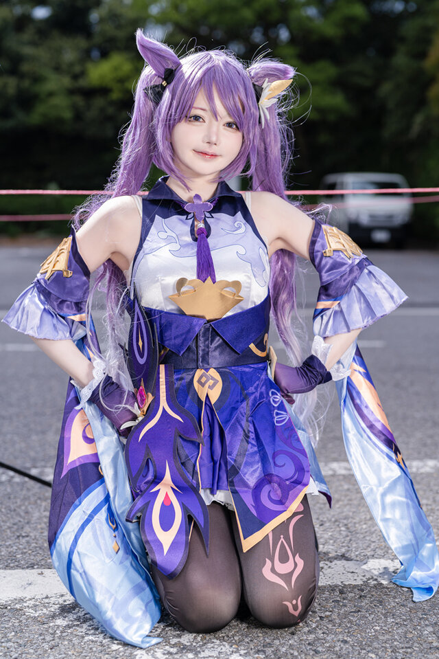 刻晴『原神』／白月あん（X：@anpan_320）