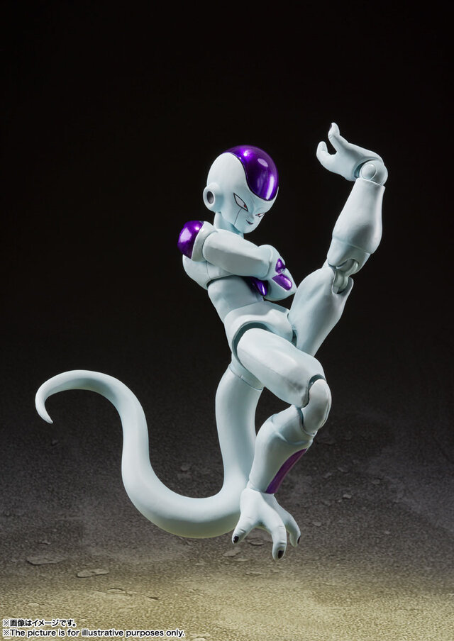 今のは痛かった…痛かったぞー！ドラゴンボールZより「S.H.Figuarts フリーザ 第四形態」が再販―「叫び顔」も付属し迫真のシーンが決まる