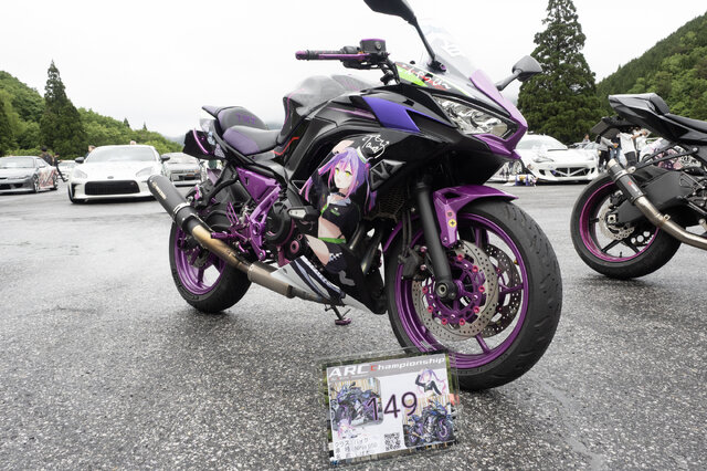 人気ゲーム/アニメ、VTuberまで痛車＆痛バイク総勢150台が集結！キャラクターとクルマへの愛で溢れた奥伊吹を取材【ARCChampionship 2025フォトレポ】