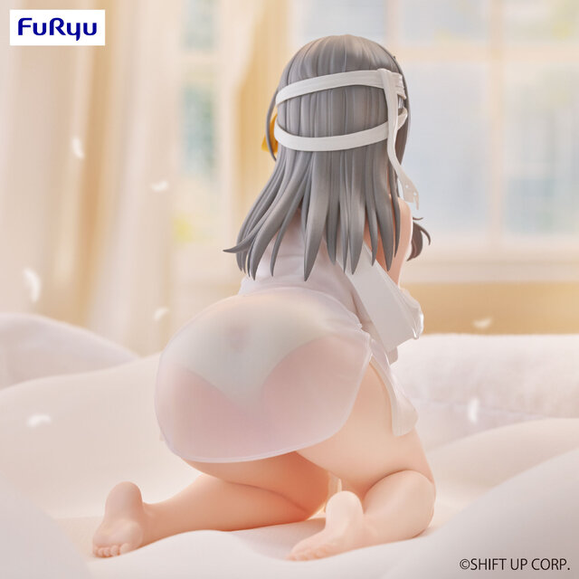シャツの透け感＆大胆なポーズの破壊力…！『勝利の女神：NIKKE』より「モダニア」ぬーどるストッパーフィギュアがプライズとして順次展開