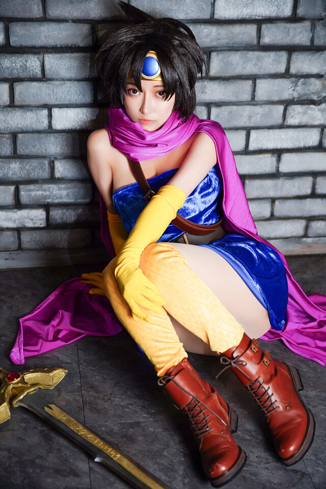 女勇者『ドラゴンクエストIII』／ミンミコ（X：@minmikoooooooo）