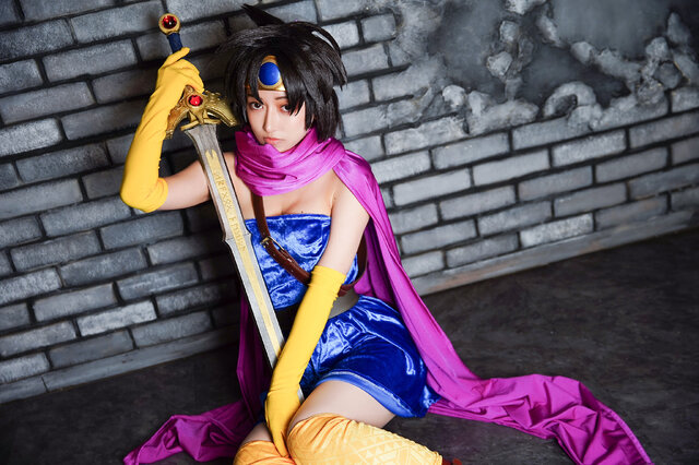 女勇者『ドラゴンクエストIII』／ミンミコ（X：@minmikoooooooo）