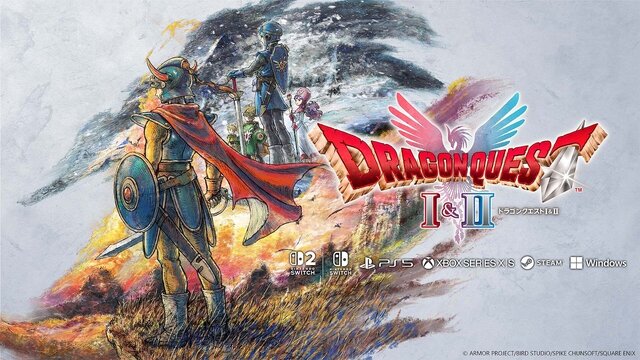 HD-2D版『ドラゴンクエストI＆II』2025年10月30日発売決定！新たに“スイッチ2対応”も正式発表【ドラクエの日】