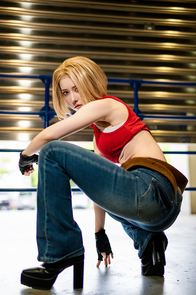 ブルー・マリー『餓狼伝説』／mahi（X：@mahi_cos）