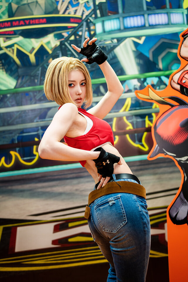 ブルー・マリー『餓狼伝説』／mahi（X：@mahi_cos）