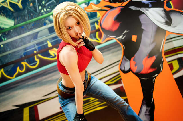 ブルー・マリー『餓狼伝説』／mahi（X：@mahi_cos）