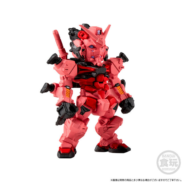 ジークアクスより「赤いガンダム」が食玩“ガンダム コンバージ”に出撃！ビットは4基付属、シャアとシュウジ運用時をそれぞれ再現可能