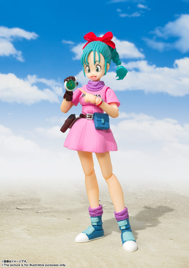 「ドラゴンボール」ブルマが記念すべき第1話の“ピンク服姿”でフィギュアに！連動性ある「ブルマのバイク」と共に再販