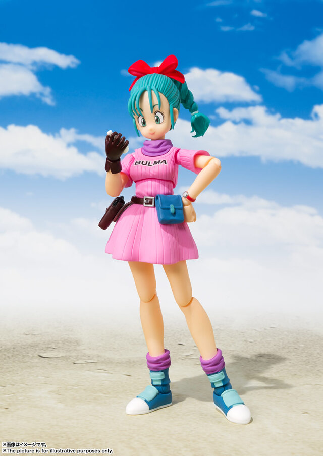 「ドラゴンボール」ブルマが記念すべき第1話の“ピンク服姿”でフィギュアに！連動性ある「ブルマのバイク」と共に再販