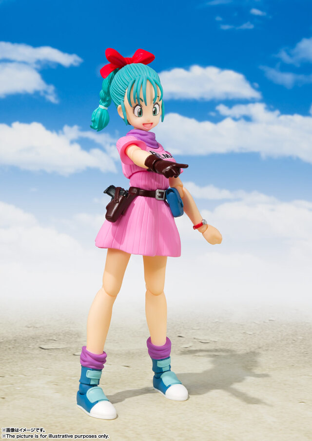 「ドラゴンボール」ブルマが記念すべき第1話の“ピンク服姿”でフィギュアに！連動性ある「ブルマのバイク」と共に再販