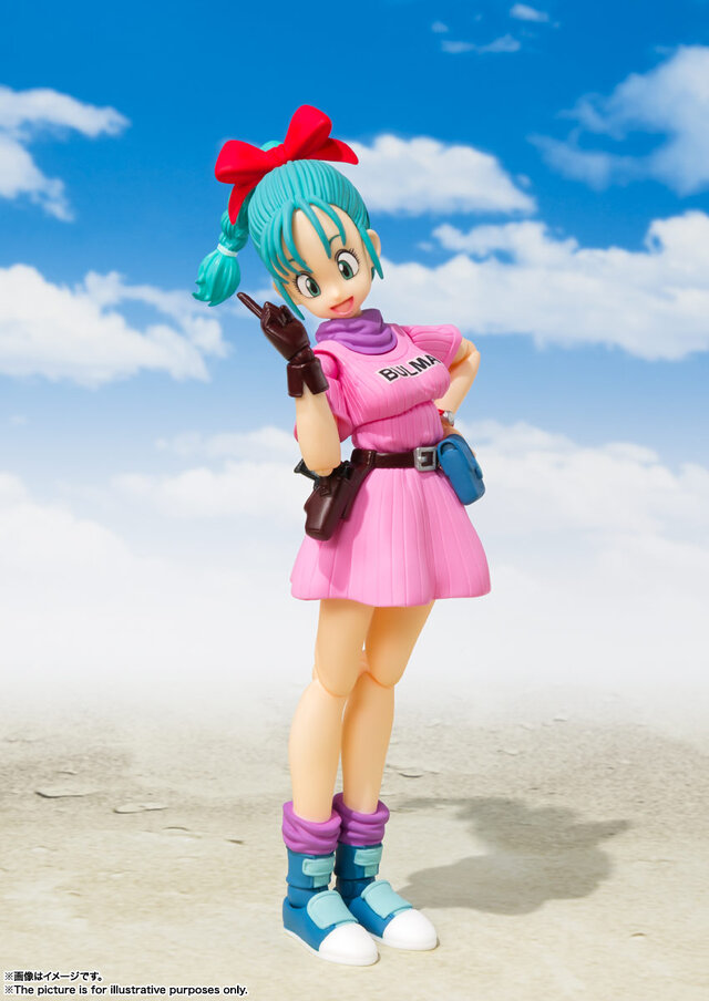 「ドラゴンボール」ブルマが記念すべき第1話の“ピンク服姿”でフィギュアに！連動性ある「ブルマのバイク」と共に再販