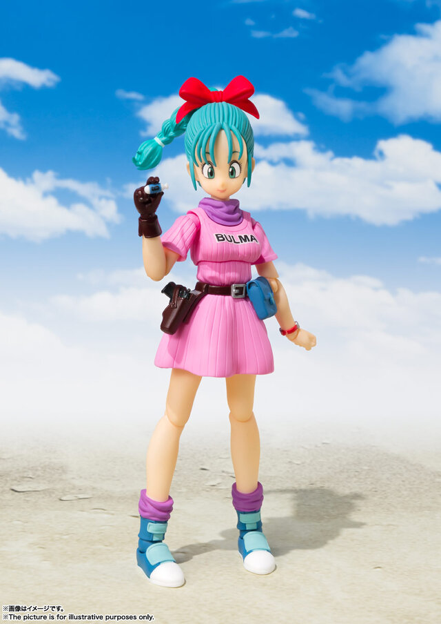 「ドラゴンボール」ブルマが記念すべき第1話の“ピンク服姿”でフィギュアに！連動性ある「ブルマのバイク」と共に再販