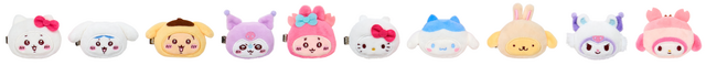 「ちいかわ」×「サンリオキャラクターズ」ペア同士がそれぞれになりきる！“ふわっふわもこもこ”衣装を纏った「うさぎ＆ポムポムプリン」など新作グッズ多数