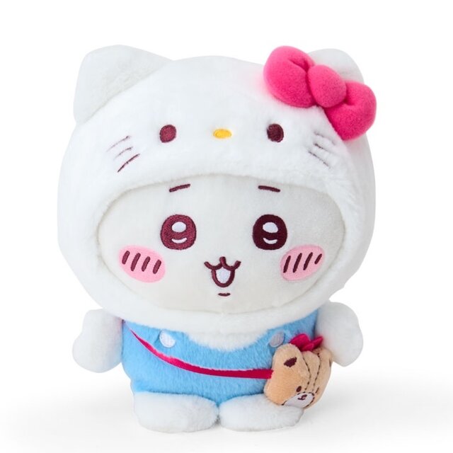 「ちいかわ」×「サンリオキャラクターズ」ペア同士がそれぞれになりきる！“ふわっふわもこもこ”衣装を纏った「うさぎ＆ポムポムプリン」など新作グッズ多数