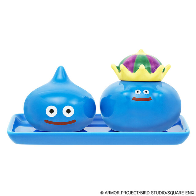 『ドラクエ』スライム&キングスライムの調味料入れ物セットが再受注！オフィシャルショップ限定版も同時展開
