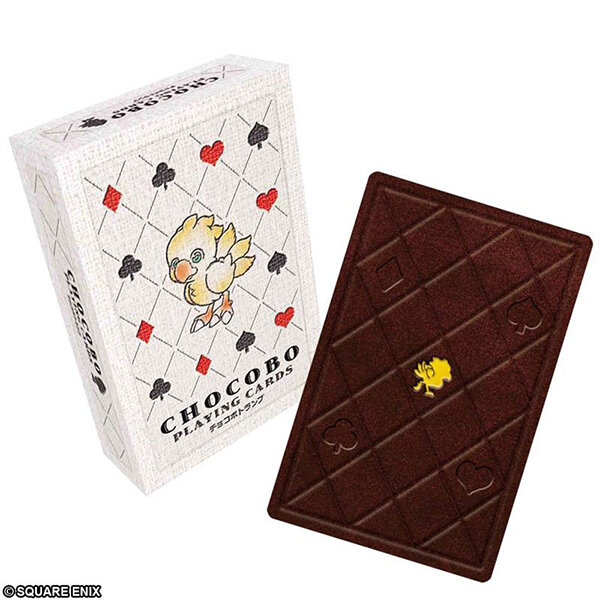大きく描かれたチョコボが可愛い！『FF』より「チョコボトランプ」再受注が開始―描き下ろしイラストも