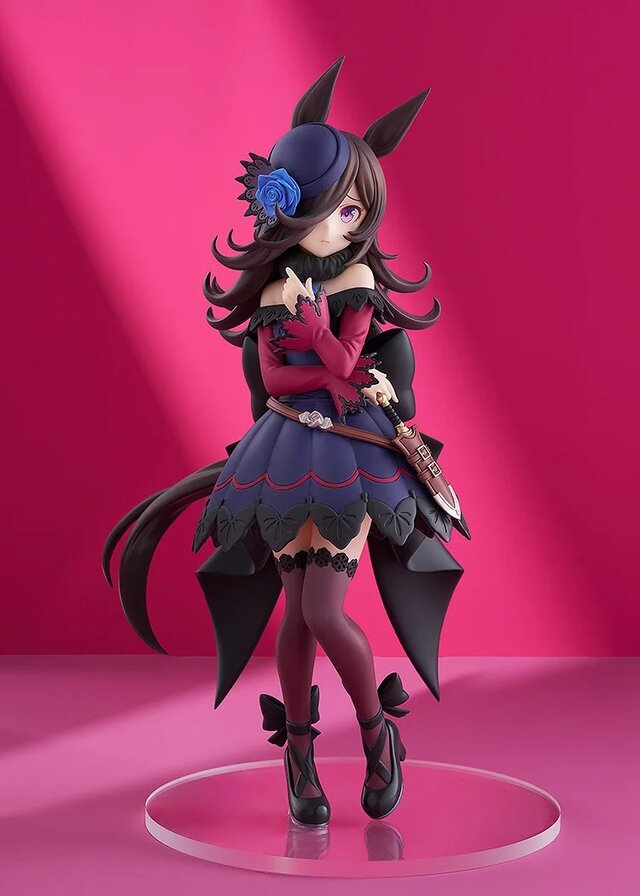 恥じらうような表情に胸キュン…『ウマ娘』ライスシャワーが勝負服「ローゼスドリーム」姿で立体化
