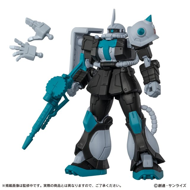 1,500円ガシャポン「機動戦士ガンダム」×「初音ミク」が本日5月29日11時よりオンラインで販売！ド派手なカラーのガンダムとシャア専用ザク全4種