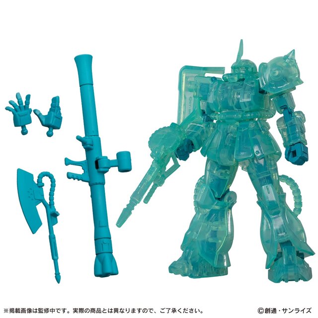 1,500円ガシャポン「機動戦士ガンダム」×「初音ミク」が本日5月29日11時よりオンラインで販売！ド派手なカラーのガンダムとシャア専用ザク全4種