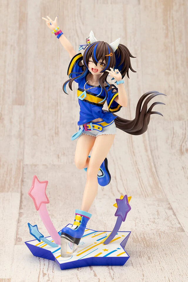 どの角度から見てもアガる！『ウマ娘』より「ダイタクヘリオス」1/7スケールフィギュアが予約受付中ー購入特典の表情替えパーツも可愛い