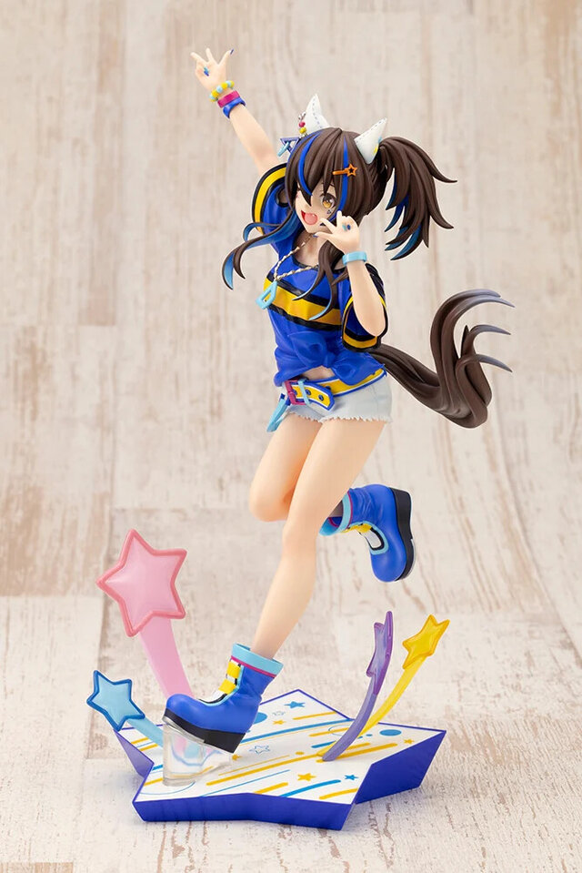 どの角度から見てもアガる！『ウマ娘』より「ダイタクヘリオス」1/7スケールフィギュアが予約受付中ー購入特典の表情替えパーツも可愛い