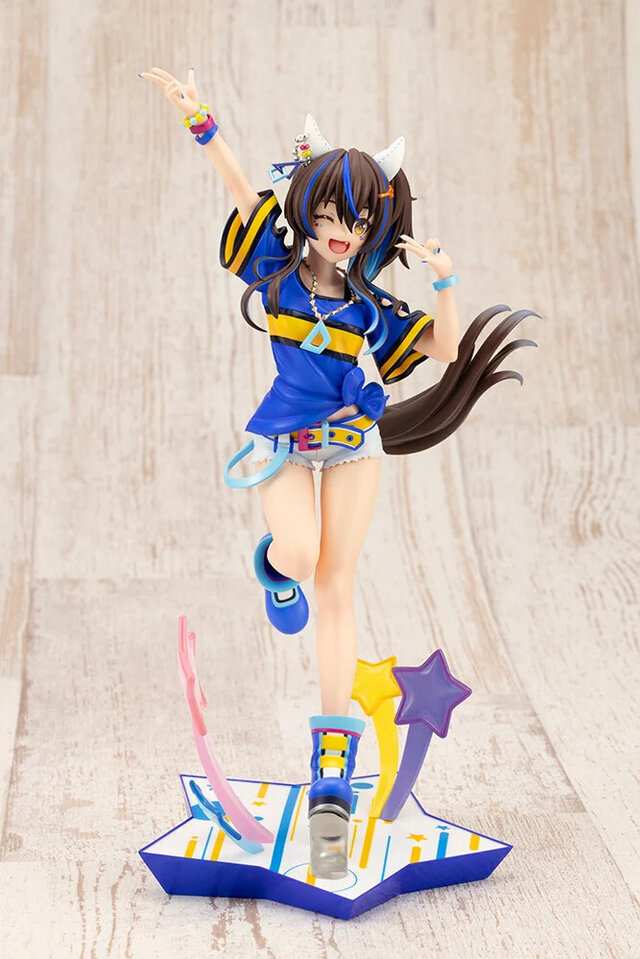 どの角度から見てもアガる！『ウマ娘』より「ダイタクヘリオス」1/7スケールフィギュアが予約受付中ー購入特典の表情替えパーツも可愛い