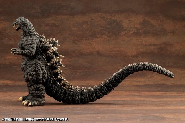 「ゴジラVSビオランテ」より「ゴジラ(1989)」が新プラモシリーズで立体化！頭部パーツ専用台座で単体ディスプレイも可能