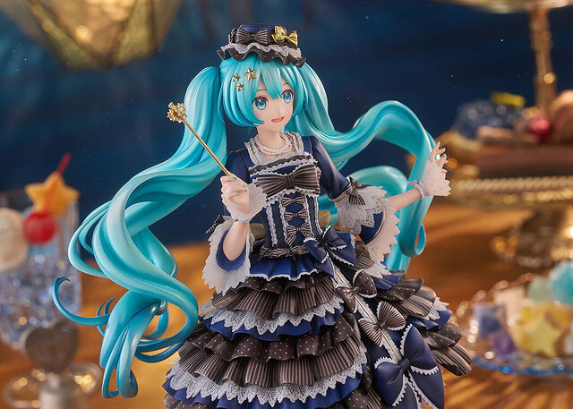 可愛いロリィタ服を纏った「初音ミク 流星ア・ラ・モードVer.」フィギュア予約締切迫る！ツインテールにはパール塗装を施し品のある仕上がり