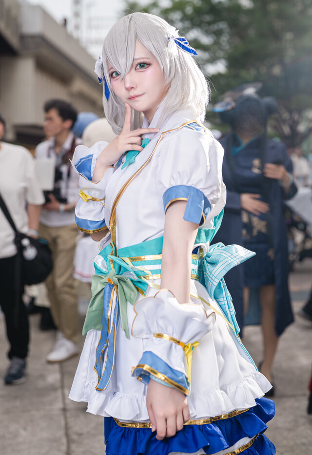 白銀ノエル「ホロライブ」／くもり（X：@huwa_kumori）