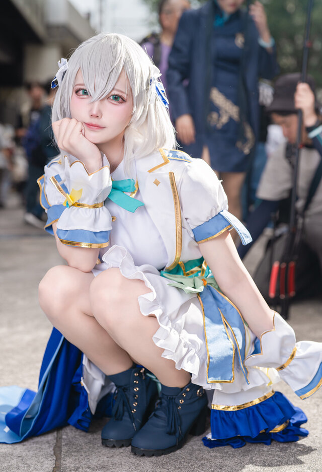 白銀ノエル「ホロライブ」／くもり（X：@huwa_kumori）