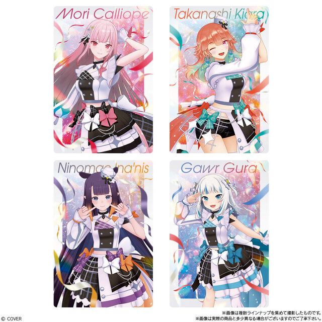 「ホロライブ」カード付きウエハース第3弾の全ラインナップ公開！メンバー49名の新規撮りおろし＆質問への手書き回答をプリント