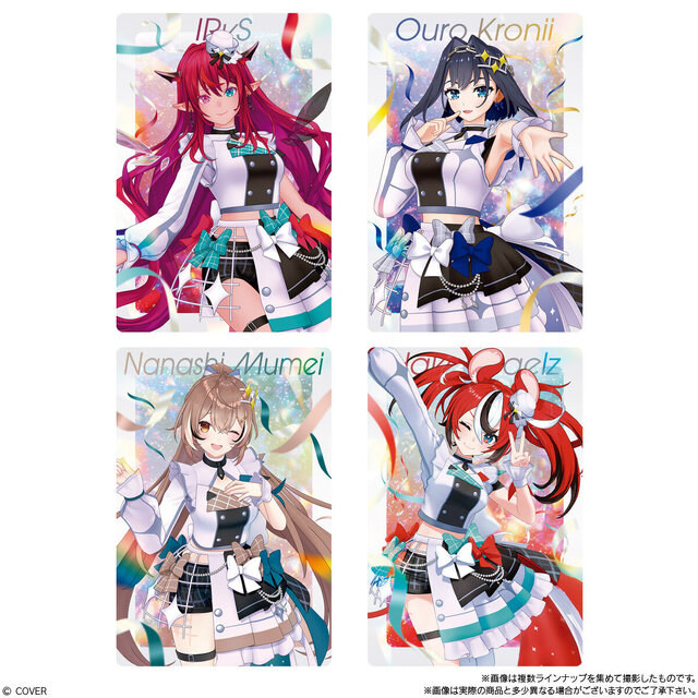 「ホロライブ」カード付きウエハース第3弾の全ラインナップ公開！メンバー49名の新規撮りおろし＆質問への手書き回答をプリント
