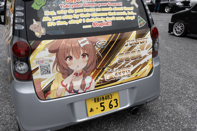 ガルウィングの湊あくあ＆紫咲シオンがイカす！「ホロライブ」「にじさんじ」など奥伊吹に集まったVTuber痛車まとめ【ARCChampionship 2025フォトレポ】