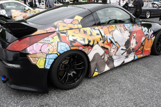 ガルウィングの湊あくあ＆紫咲シオンがイカす！「ホロライブ」「にじさんじ」など奥伊吹に集まったVTuber痛車まとめ【ARCChampionship 2025フォトレポ】