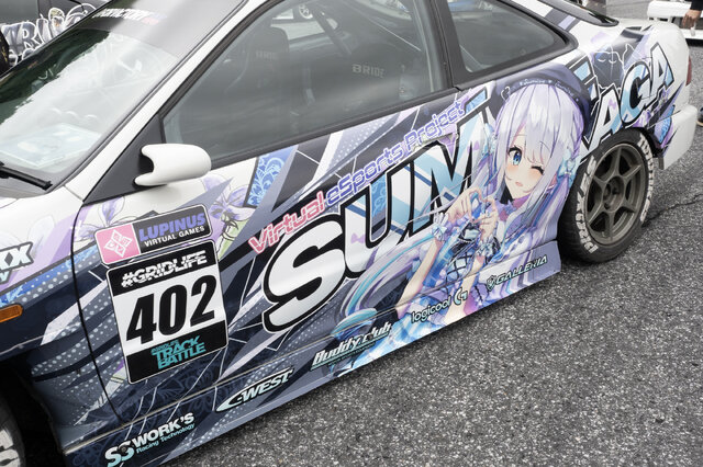 ガルウィングの湊あくあ＆紫咲シオンがイカす！「ホロライブ」「にじさんじ」など奥伊吹に集まったVTuber痛車まとめ【ARCChampionship 2025フォトレポ】
