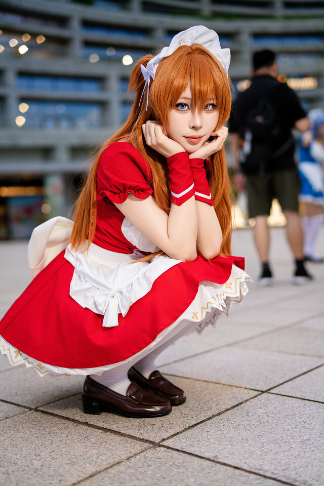 アスカ「新世紀エヴァンゲリオン」／晴醬（Instagram：haruchan_qing）