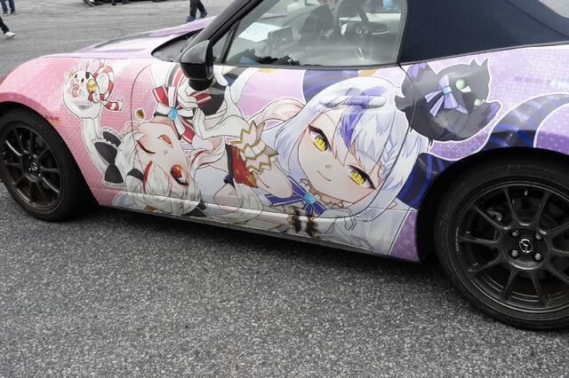 ホロライブ・ラプ様の痛車＆痛バイクが奥伊吹に集う！誕生日配信にあわせたファンの熱量が物凄かった【フォトレポ】