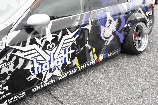 ホロライブ・ラプ様の痛車＆痛バイクが奥伊吹に集う！誕生日配信にあわせたファンの熱量が物凄かった【フォトレポ】