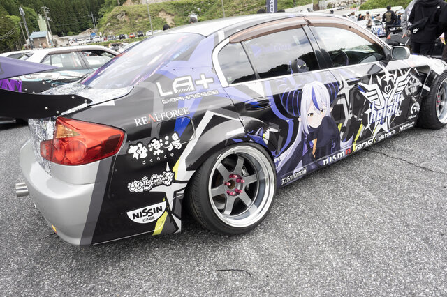 ホロライブ・ラプ様の痛車＆痛バイクが奥伊吹に集う！誕生日配信にあわせたファンの熱量が物凄かった【フォトレポ】