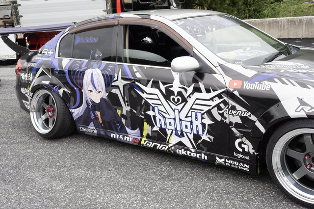 ホロライブ・ラプ様の痛車＆痛バイクが奥伊吹に集う！誕生日配信にあわせたファンの熱量が物凄かった【フォトレポ】