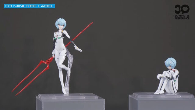 バンダイの美少女プラモ「30MP」に「エヴァ」が新規参入！第1弾で「綾波レイ（プラグスーツVer.）」を商品化