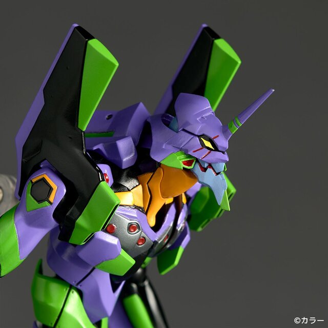 「エヴァ初号機」アクションフィギュアの決定版！A.Tフィールドの展開、“カシウスの槍”など劇中シーンを再現するオプションも充実