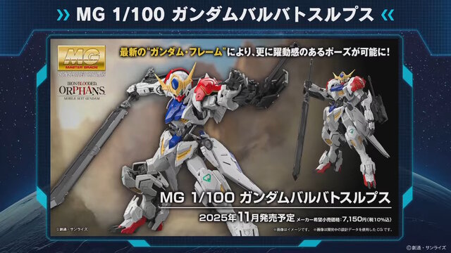 「PG UNLEASHED 1/60 νガンダム」や「MG バルバトスルプス」も！6月5日に予約開始となる新作ガンプラ8商品が一挙公開