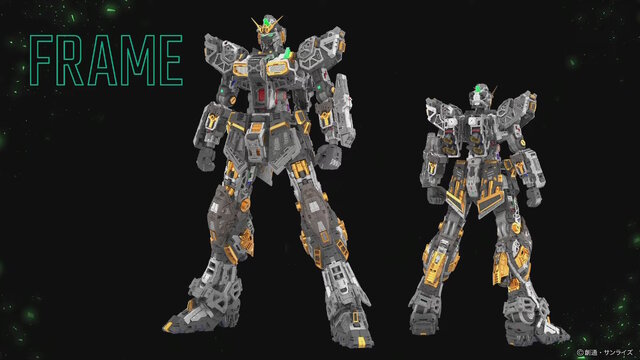 究極のガンプラ「PG UNLEASHED 1/60 νガンダム」追加情報！圧倒的密度の内部フレームや「LEDユニット（別売り）」がお披露目