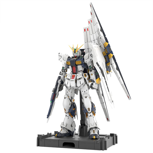 究極のガンプラ「PG UNLEASHED 1/60 νガンダム」追加情報！圧倒的密度の内部フレームや「LEDユニット（別売り）」がお披露目